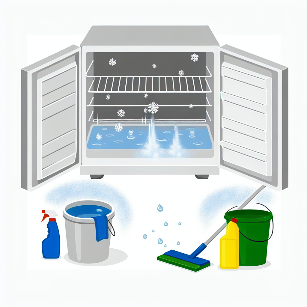 Freezer maintenance and defrosting