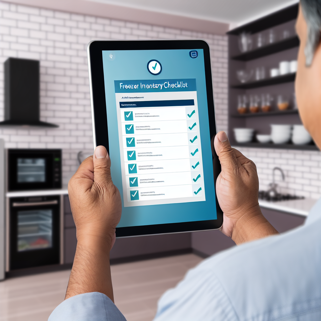 Digital freezer inventory